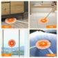 360° Rotating Microfiber Mop | Round Shape | Extendable Adjustable Stick | Floor Cleaning Accessories for Home - Length 36 Inch