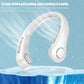 Portable Bladeless Neck Cooler – Hands-Free 360° Airflow USB Rechargeable Neck Fan for Indoor & Outdoor Use ~ 1200 mAh