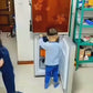 Premium Refrigerator Children's Lock – Self-Adhesive Baby Safety Freezer Door Lock with One-Hand Operation