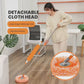 360° Rotating Microfiber Mop | Round Shape | Extendable Adjustable Stick | Floor Cleaning Accessories for Home - Length 36 Inch